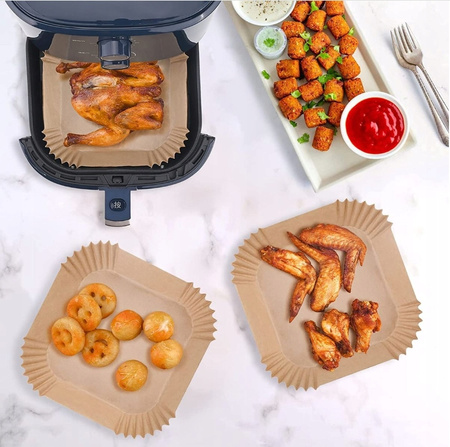 PAPIER AIR FRYER FRYTKOWNICY BEZTŁUSZCZOWEJ WKŁAD WKŁADY DO PIECZENIA 200
