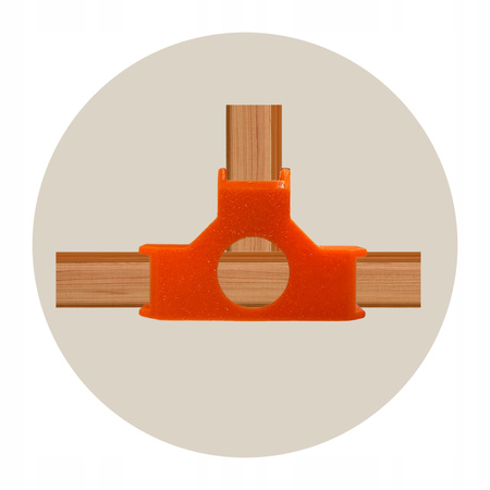 ZESTAW UCHWYT STOLARSKI SZABLON DO MOCOWANIA KORPUSÓW PŁYT Lx2 SZT Tx4 SZT