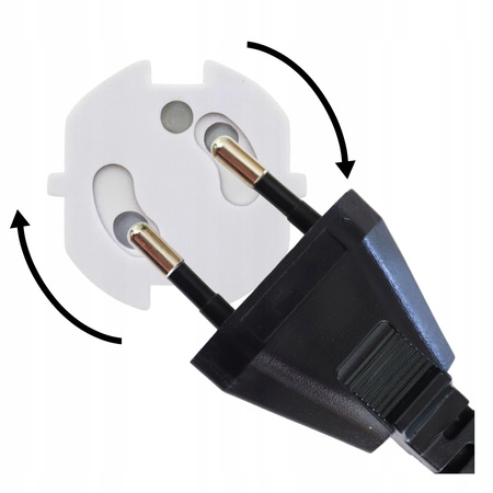 ROTACYJNE ZABEZPIECZENIA GNIAZDEK ZAŚLEPKI KONTAKTÓW ZATYCZKI 10 +1 SZT.