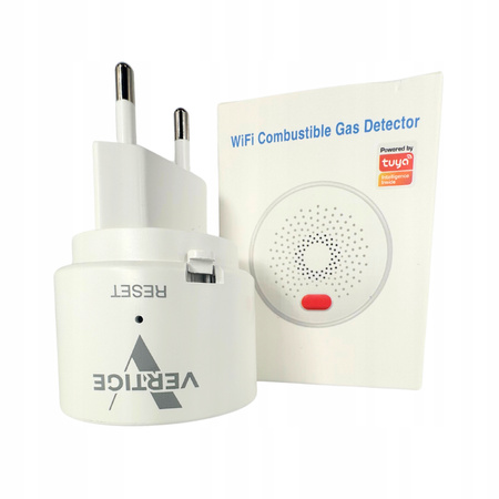 CZUJNIK GAZU ZIEMNEGO PROPAN BUTAN DETEKTOR WYKRYWACZ TUYA WIFI