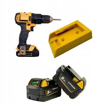 Uchwyt na baterię akumulator DeWalt wieszak ścienny montażowy adapter