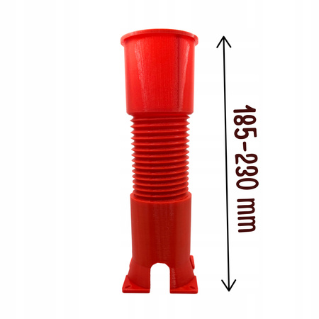 Puszka elektryczna do elewacji 200mm regulowana do styropianu 20 elewacyjna