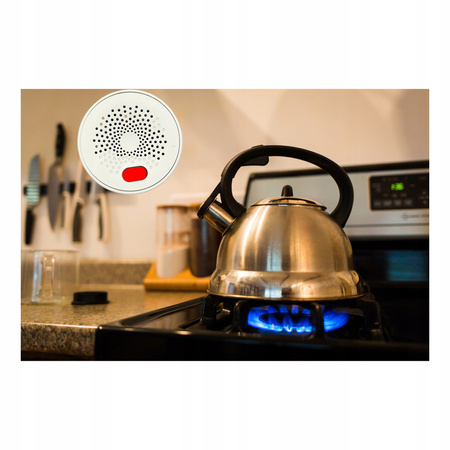 CZUJNIK GAZU ZIEMNEGO PROPAN BUTAN DETEKTOR WYKRYWACZ TUYA WIFI