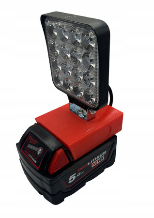 LAMPA DO MILWAUKEE 18V M18 HALOGEN ROBOCZY LED NA AKUMULATOR