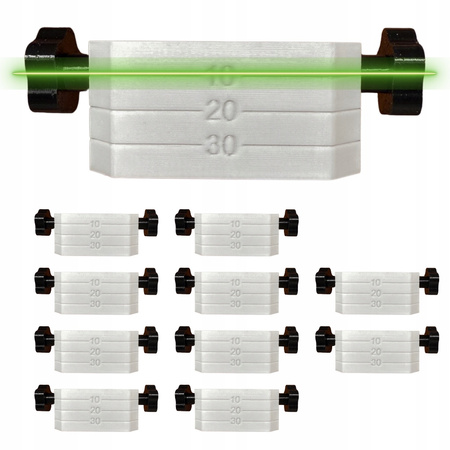 10szt Uchwyt do poziomowania sufitu podwieszanego PROFIL CD60 ES short grip