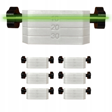 6 x Uchwyt do poziomowania sufitu podwieszanego PROFIL CD60 ES short g-k gk