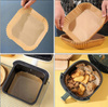 PAPIER AIR FRYER FRYTKOWNICY BEZTŁUSZCZOWEJ WKŁAD WKŁADY DO PIECZENIA 200