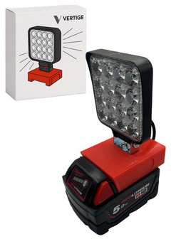 LAMPA DO MILWAUKEE 18V M18 HALOGEN ROBOCZY LED NA AKUMULATOR