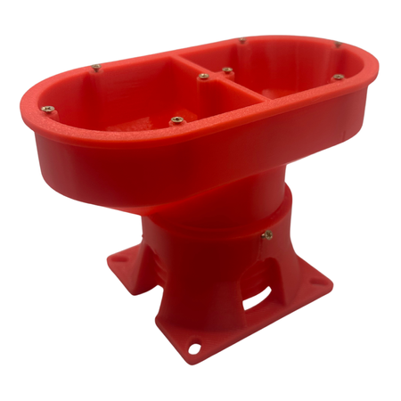 Podwójna puszka elektryczna do elewacji 100mm regulowana do styropianu