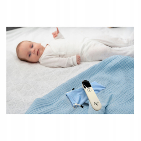 ZESTAW ELEKTRONICZNY TERMOMETR BEZDOTYKOWY VERTIGE ETUI SZYBKI POMIAR