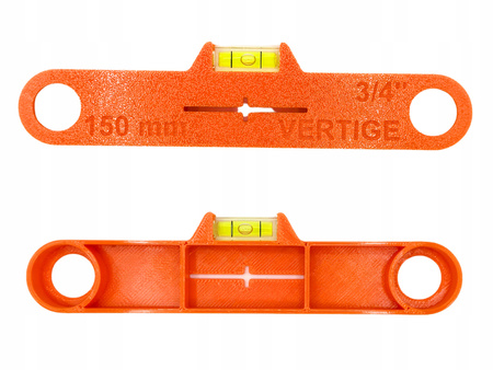 SZABLON WZORNIK DO KRZYWEK MOCOWANIE BATERII PRYSZNICOWEJ NA KRAN LIBELLA