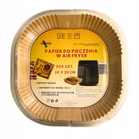 PAPIER AIR FRYER FRYTKOWNICY BEZTŁUSZCZOWEJ WKŁAD WKŁADY DO PIECZENIA 200