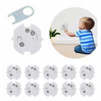 ROTACYJNE ZABEZPIECZENIA GNIAZDEK ZAŚLEPKI KONTAKTÓW ZATYCZKI 10 +1 SZT.